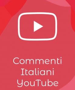 Comprare Commenti Italiani Youtube