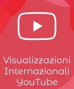 Comprare Visualizzazioni Internazionali YouTube