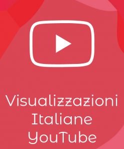 Comprare Visualizzazioni Italiane YouTube