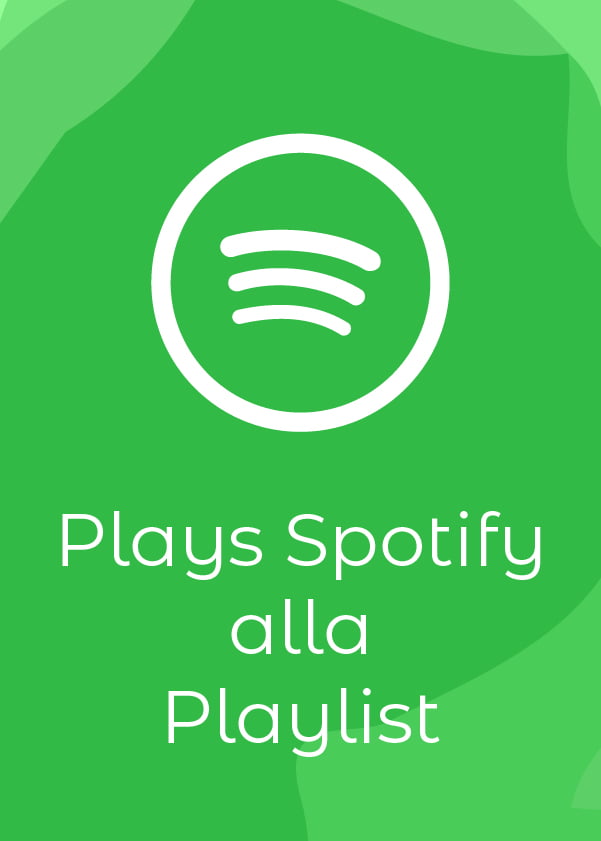 Plays Spotify alla Playlist